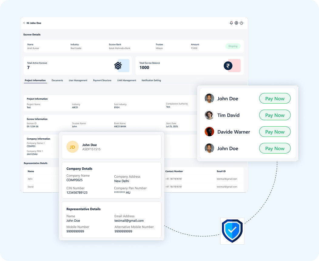SprintEXcrow Platform